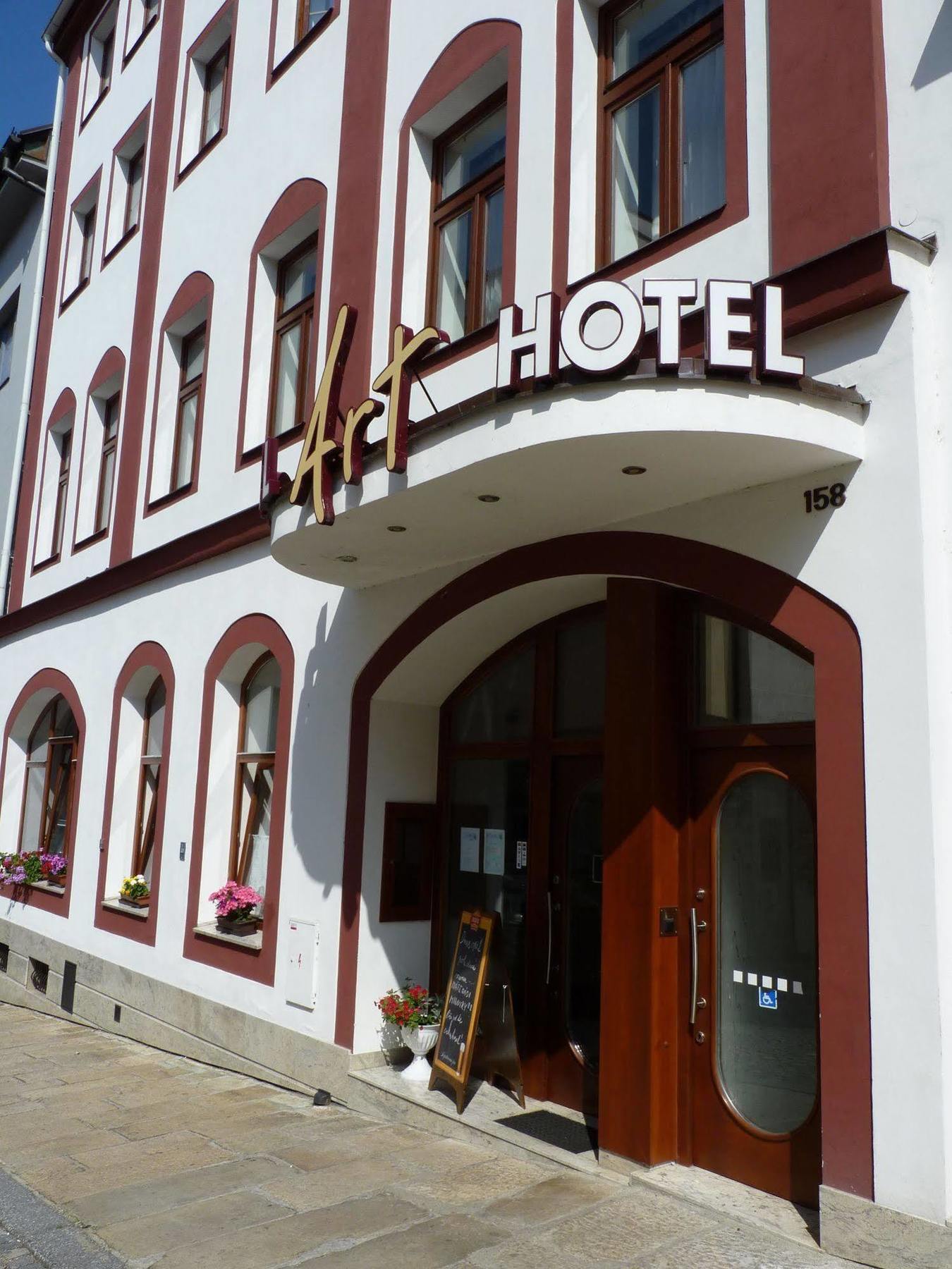 Hotel Art Písek Exteriör bild